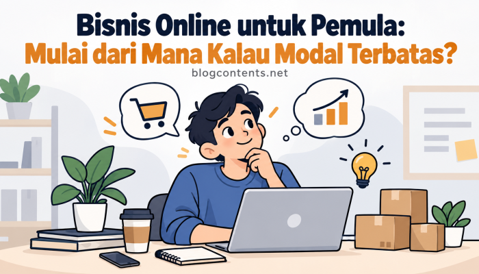 Bisnis Online untuk Pemula: Mulai dari Mana Kalau Modal Terbatas?